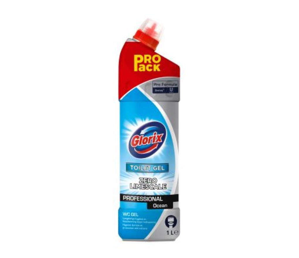 Toiletreiniger Glorix Pro Formula Ocean Fresh 1L - Per stuk