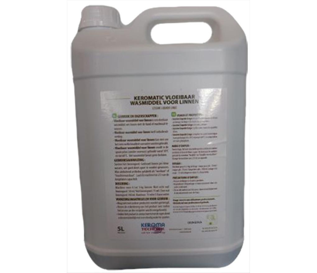 Vloeibaar wasmiddel Keromatic kleur/wit 5L - Per stuk