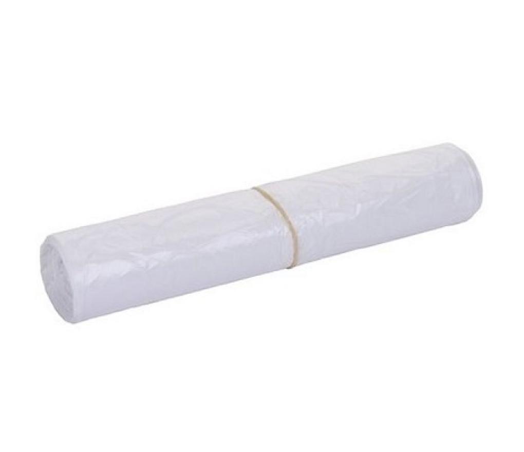Vuilzak HD 45/50 15 micron wit - 20L rol/50 - Per pak