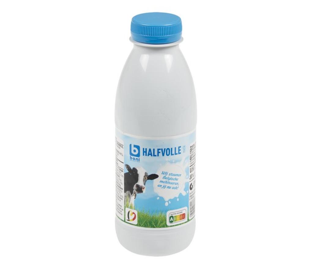 Halfvolle melk PET 50 cl - Per stuk