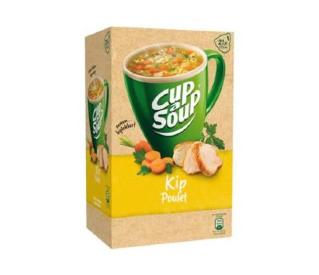 Minute soup Cup-a-soup kip doos/21 - Per pak