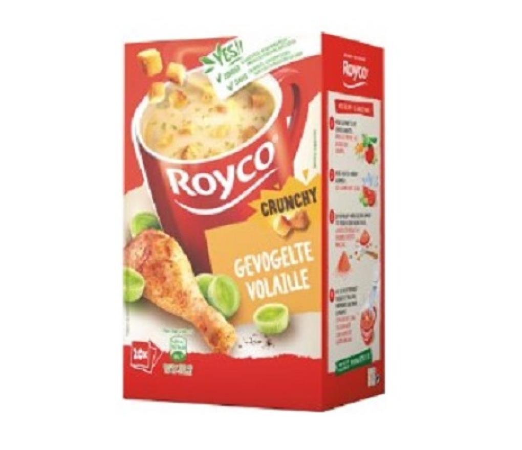 Royco soep gevogelte crunchy doos/20 - Per pak