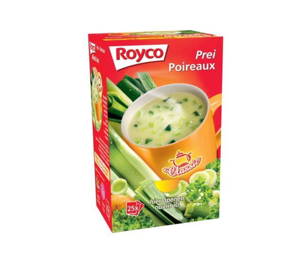 Royco soep prei classic doos/25 - Per pak