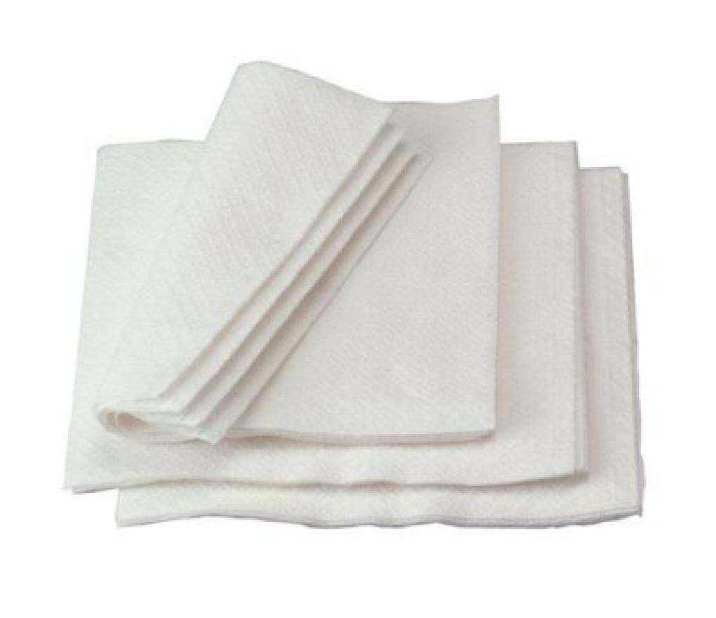 Servetten wit 1 laag 17 x 17 cm pak/100 - Per pak