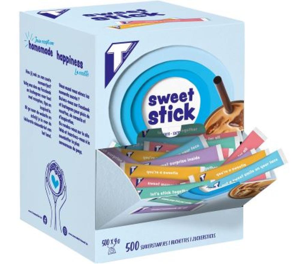 Suikersticks Tienen 4 g doos/500 - Per pak