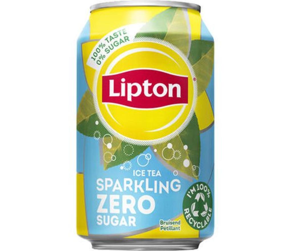 Tray van 24 blikjes Ice Tea Zero 33 cl - Per pak