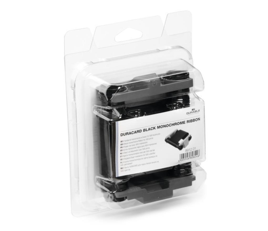 Durable Duracard zwart lint 8912 voor 500 prints - Per pak