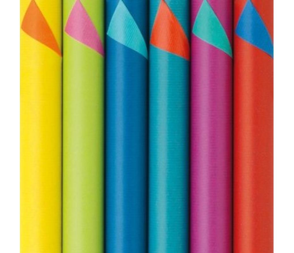 Inpakpapier 70 cm 2 m bi-color - riem