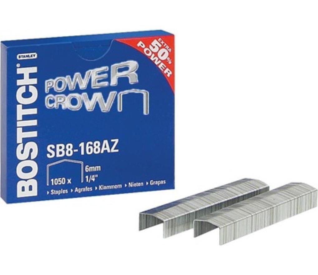 Nietjes Bostitch SB8-168az 6 mm doos/1050 - Per pak