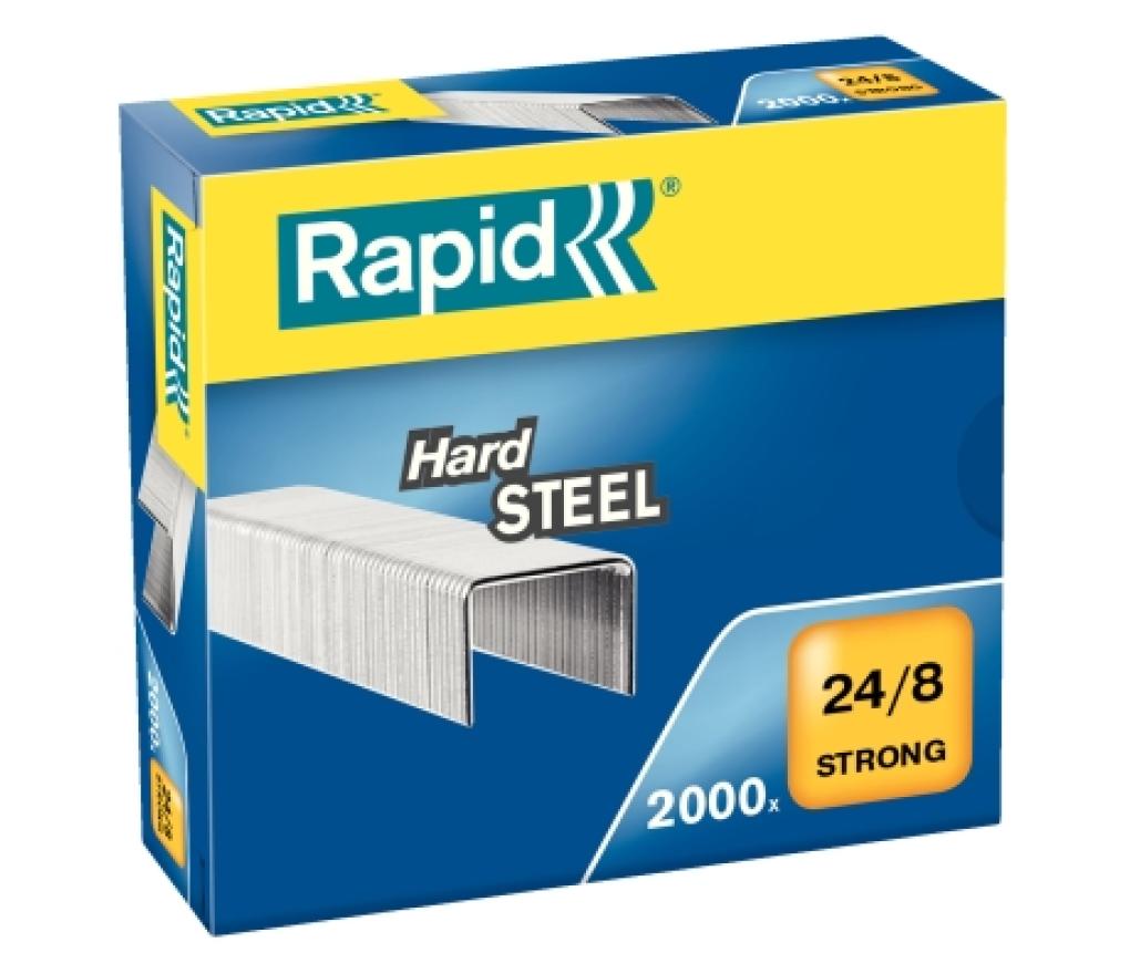 Nietjes Rapid 24/8 strong doos/2000 - Per pak