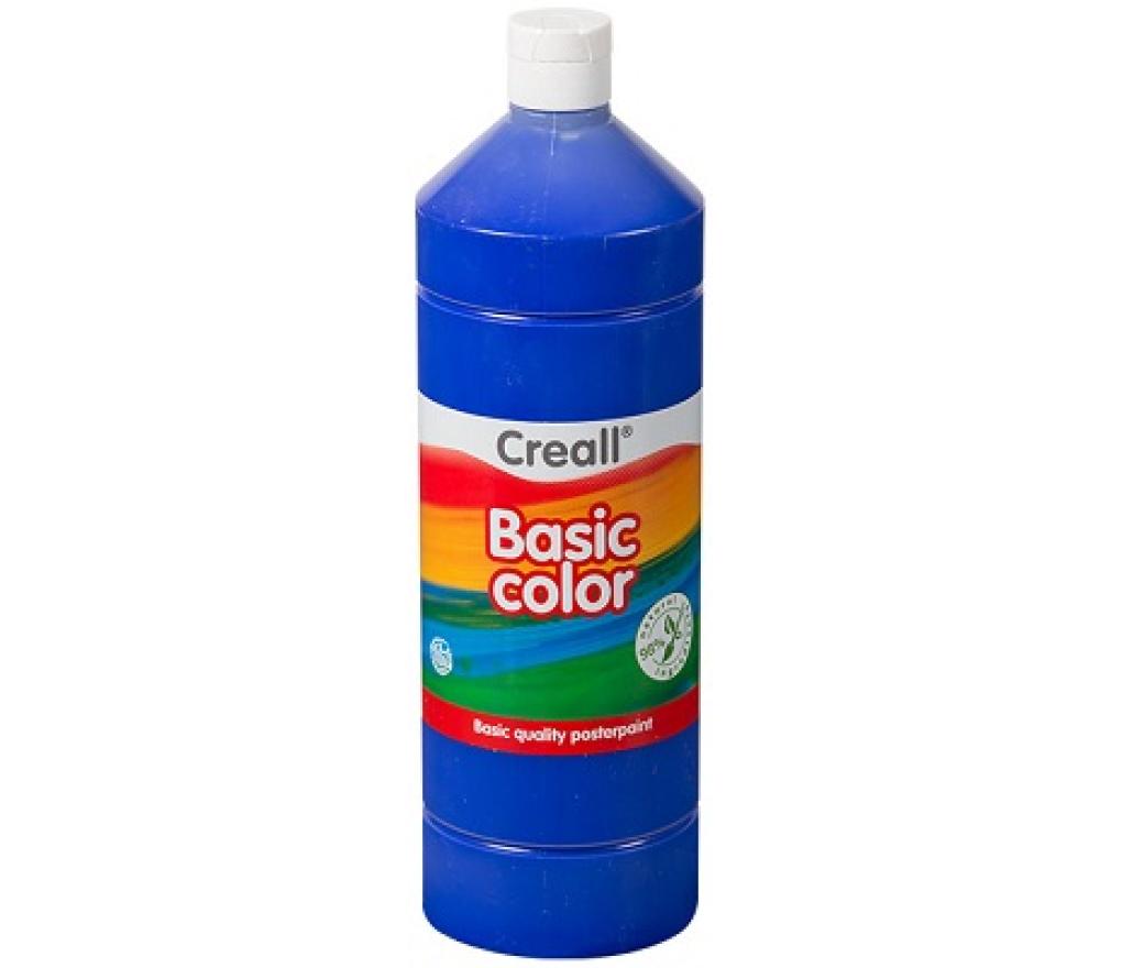 Plakkaatverf Creall Basic color 1000 ml 12 ultramarijn - Per stuk