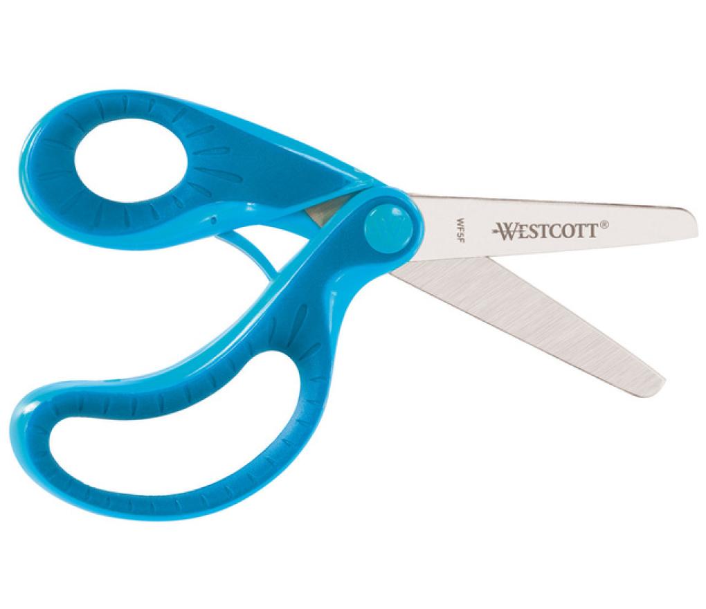 Schaar Westcott Ergo 13 cm soft grip rechtshandig - Per stuk
