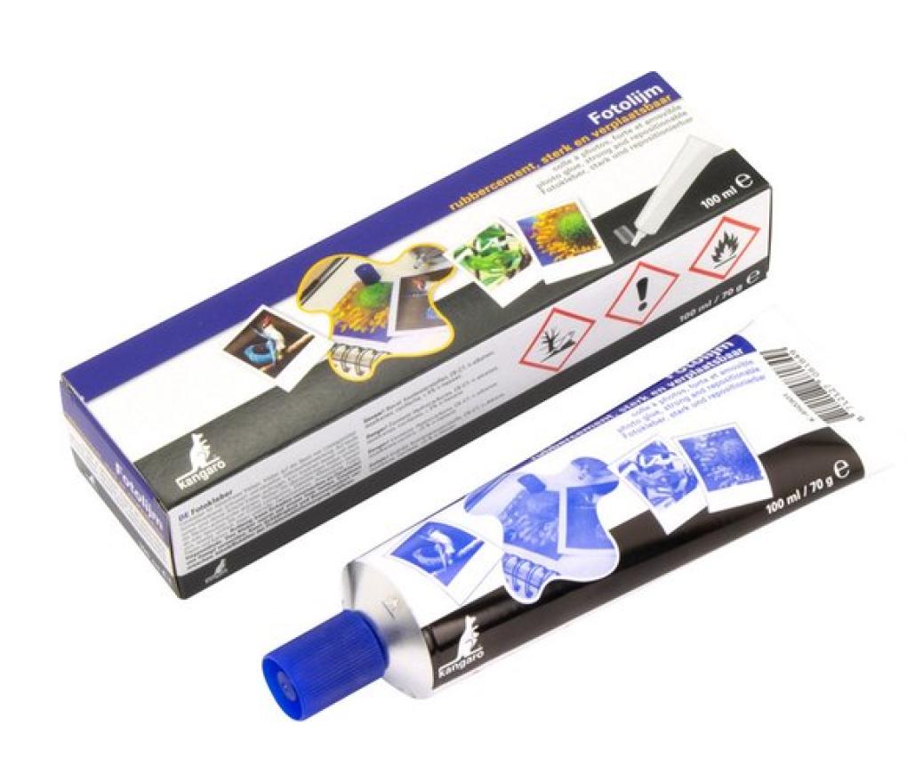 Lijm rubbercement in tube 100 ml - Per stuk