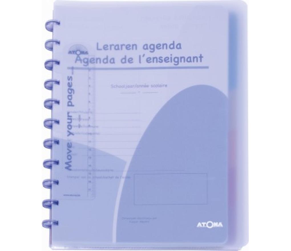 Lerarenagenda Atoma A5+ Luxe met tabbladen en pochetten - Per stuk