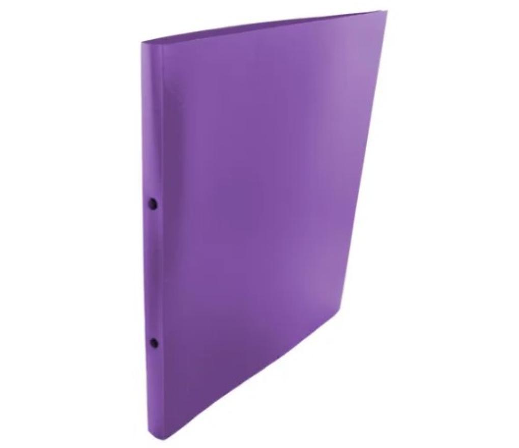Ringmap A4 2 ringen 16 mm rug 2 cm polypropyleen violet - Per stuk