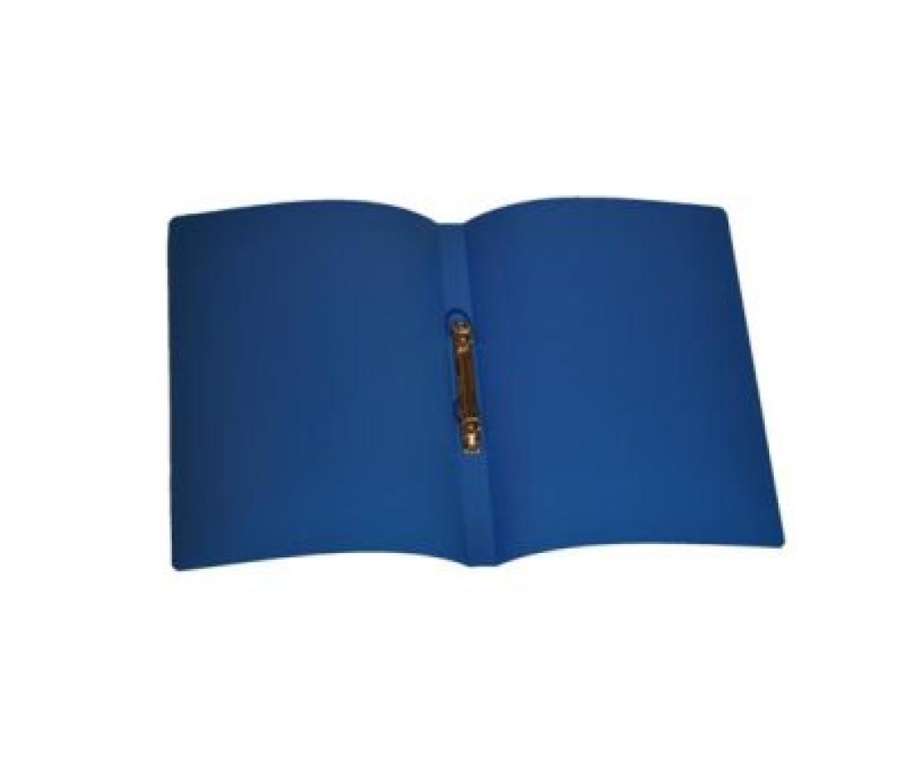 Ringmap A4 2 ringen 26 mm rug 4 cm polypropyleen blauw - Per stuk