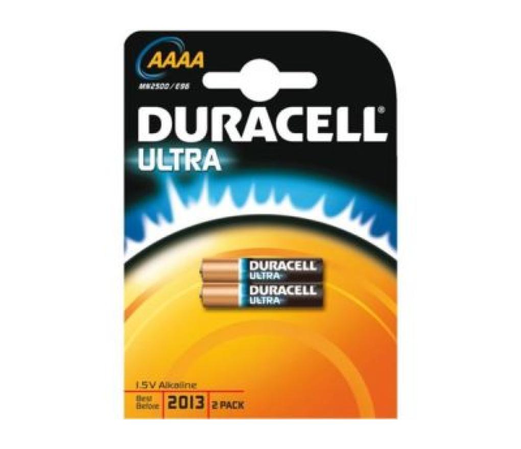 Batterij Duracell Ultra Alkaline AAAA 1,5V blister/2 - Per pak