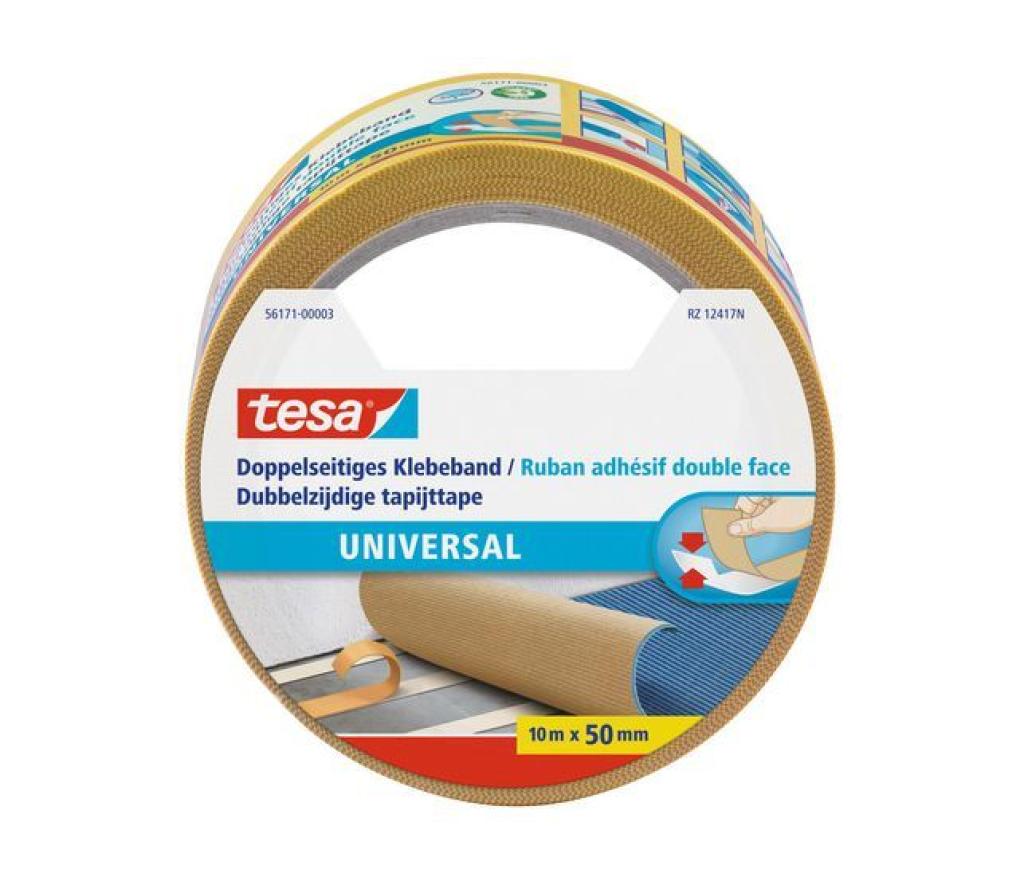 Kleefband dubbelzijdig Tesa 50 mm x 10 m - Per stuk
