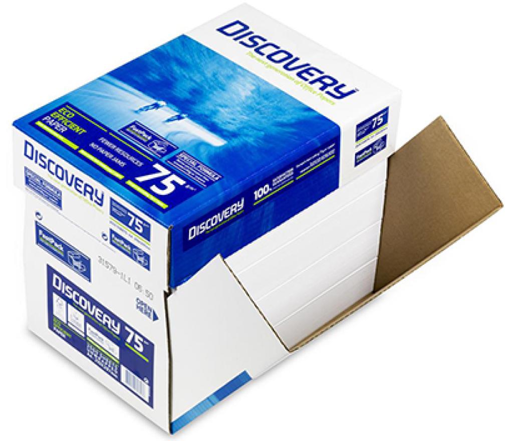 Kopieerpapier A4 75 g Discovery extra wit box/2500 - Per pak