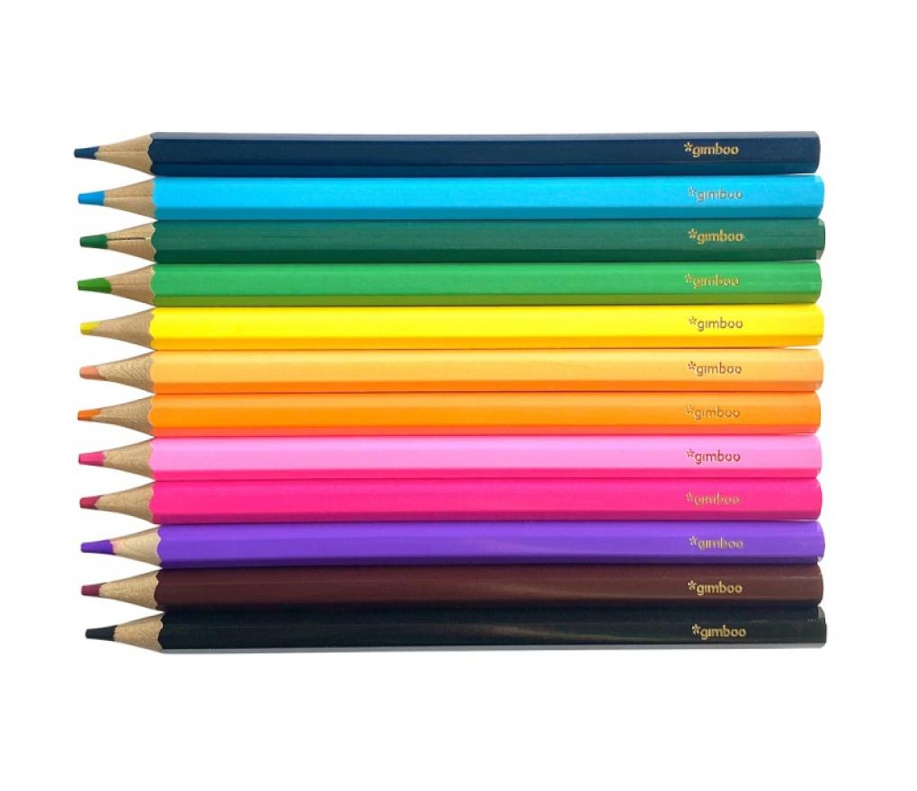 Kleurpotloden economy Jumbo etui/12 - Per pak