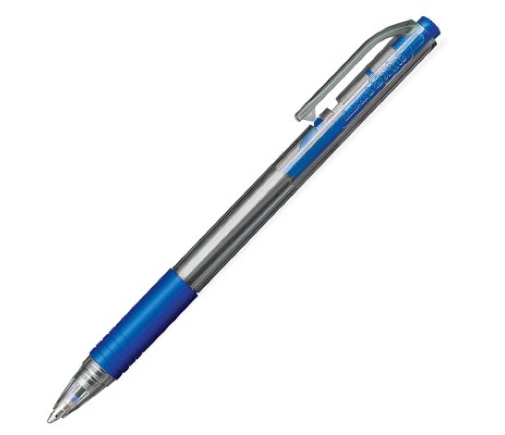 Kogelpen economy intrekbaar blauw - Per stuk