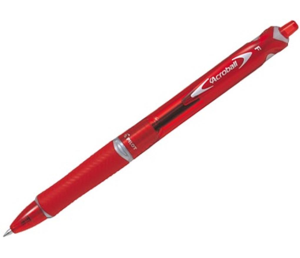Kogelpen Pilot Acroball begreen 0,7 mm fijn rood - Per stuk