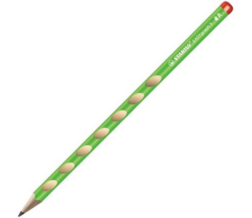 Potlood Stabilo Easygraph S HB rechtshandig lichtgroen - Per stuk