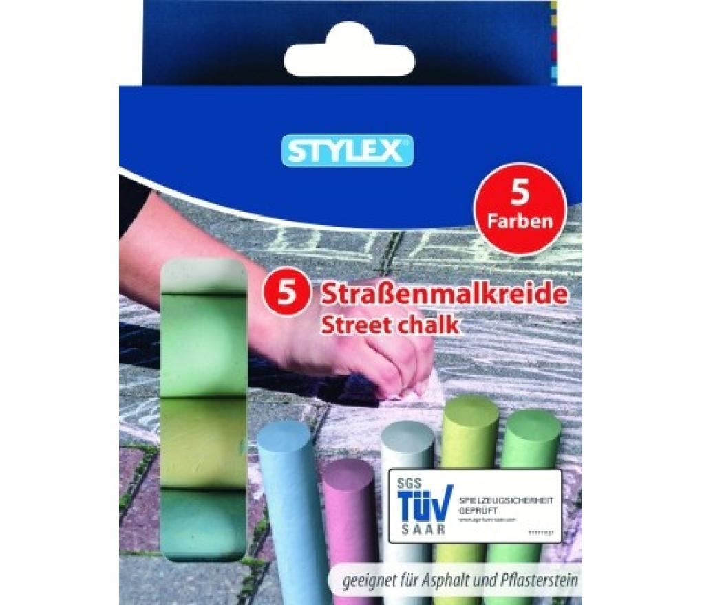 Stoepkrijt staven/6 - Per pak