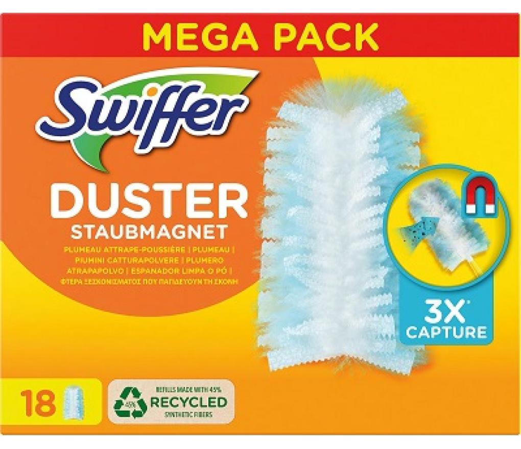 Swiffer Duster trap & lock navullingen doos/18 - Per stuk