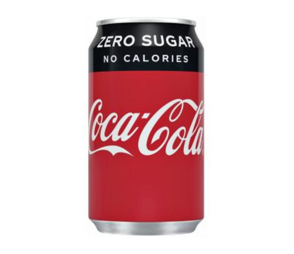Tray van 24 blikjes Coca Cola Zero 33 cl - Per pak