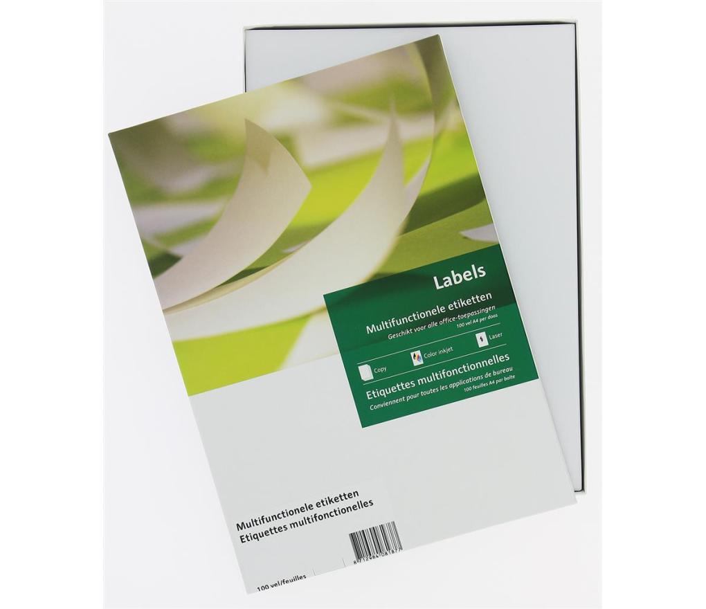 Etiket LCI 38,1 x 21,2 mm A655IL wit doos/6500 - Per stuk