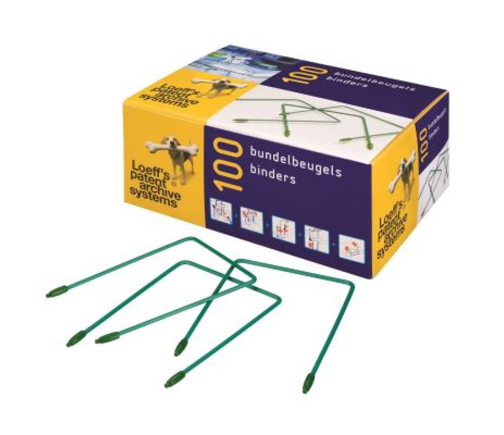 Archiefbinder Loeff's schroefbinder 10 cm doos/100 - Per pak