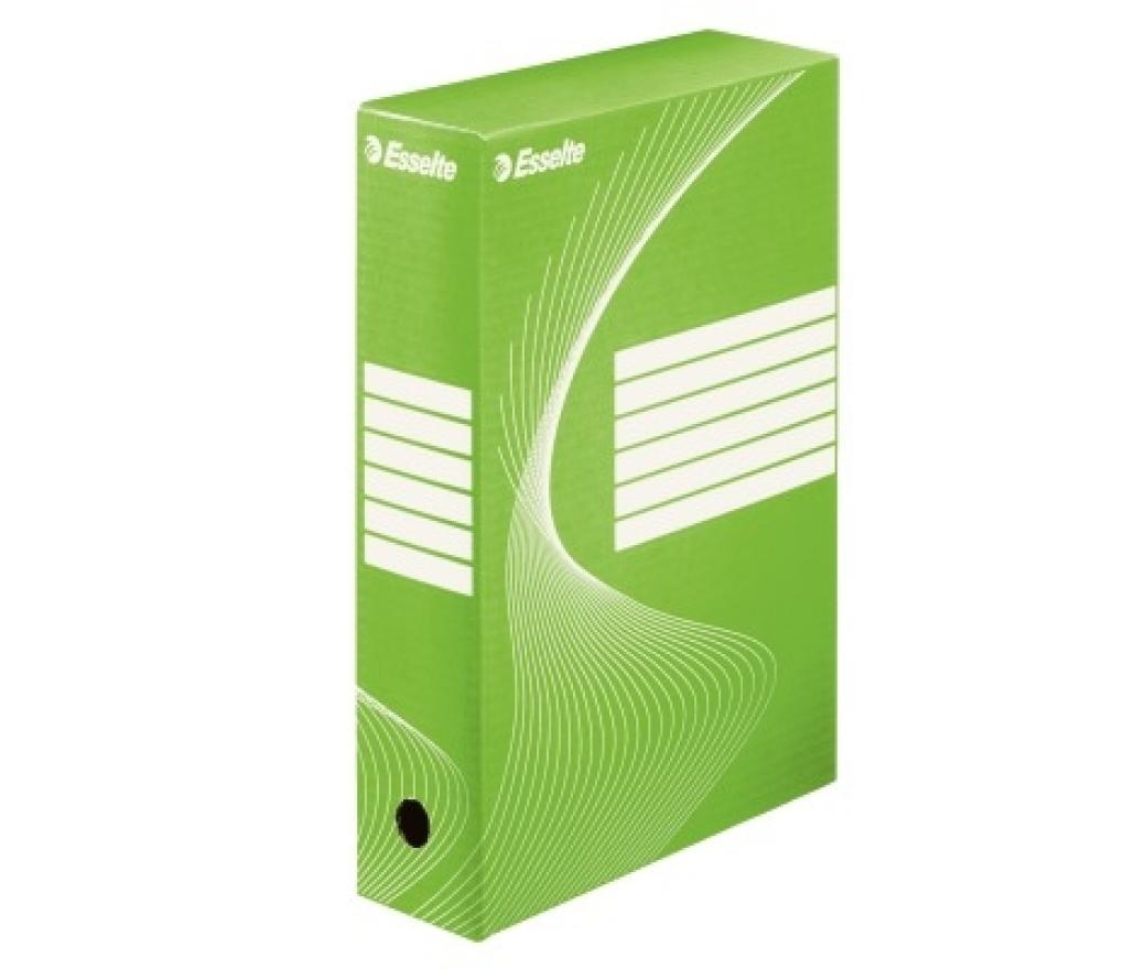 Archiefdoos A4 Esselte Boxycolor groen - Per stuk