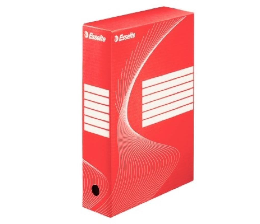 Archiefdoos A4 Esselte Boxycolor rood - Per stuk