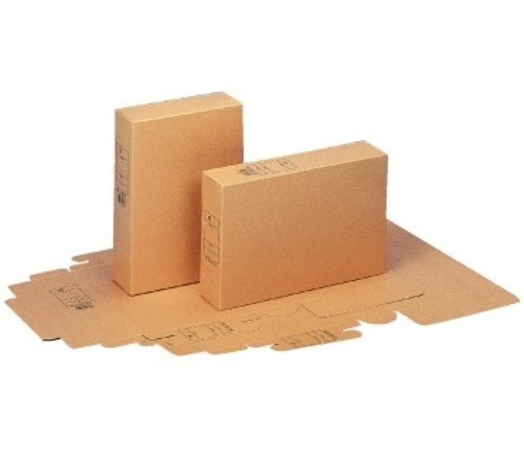 Archiefdoos Esselte A4 33 x 26 x 8 cm neutraal pak/25 - Per pak
