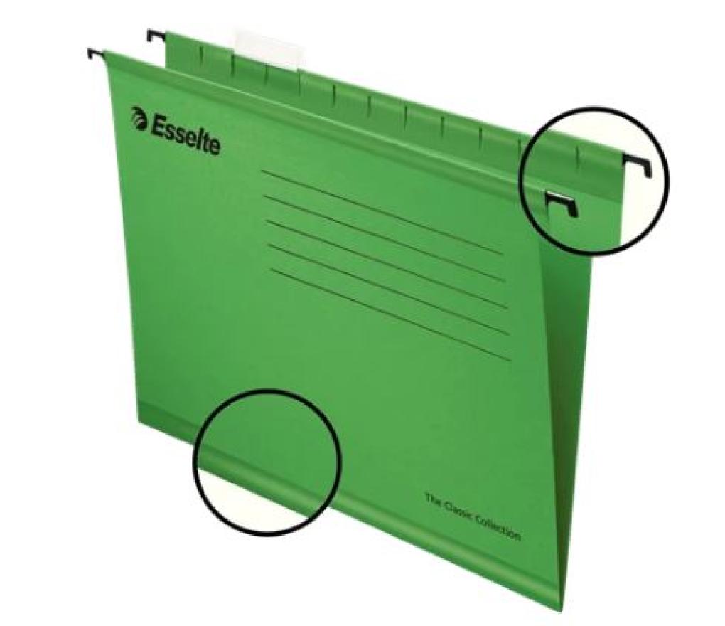 Hangmap Pendaflex Plus A4 330/250/V groen doos/25 - Per pak