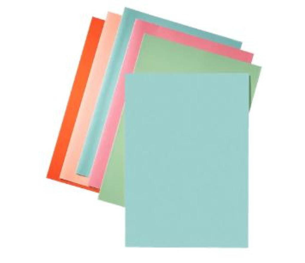 Hemdmap A4 80 g blauw pak/250 - Per pak