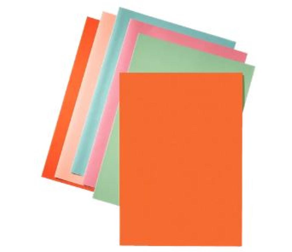 Hemdmap A4 80 g oranje pak/250 - Per pak
