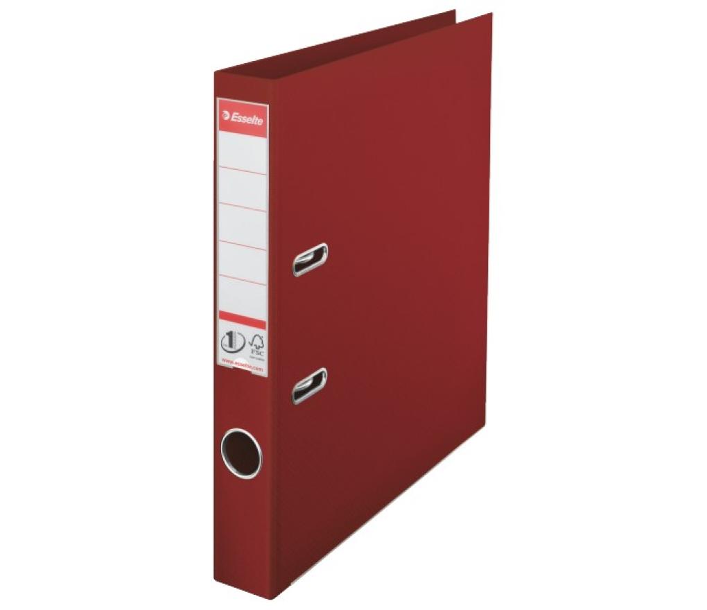 Klasseur A4 Esselte No.1 Power plastic 5 cm bordeaux - Per stuk