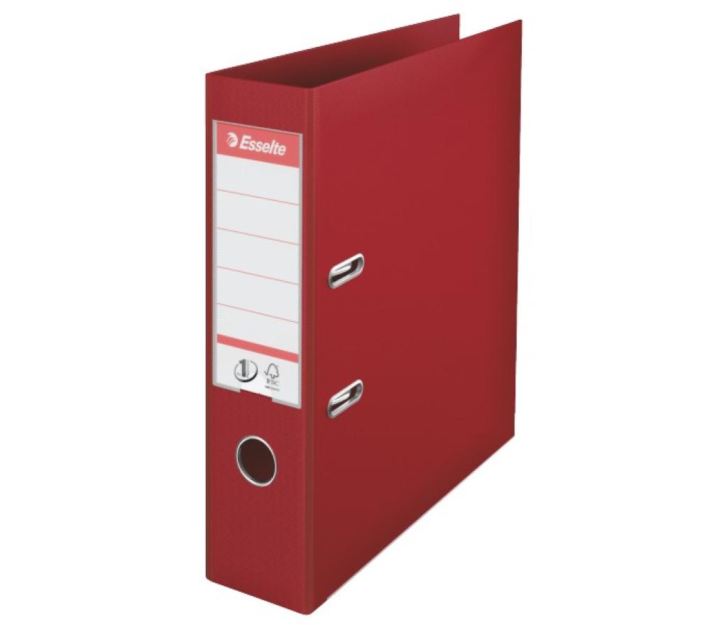 Klasseur A4 Esselte No.1 Power plastic 7,5 cm bordeaux - Per stuk