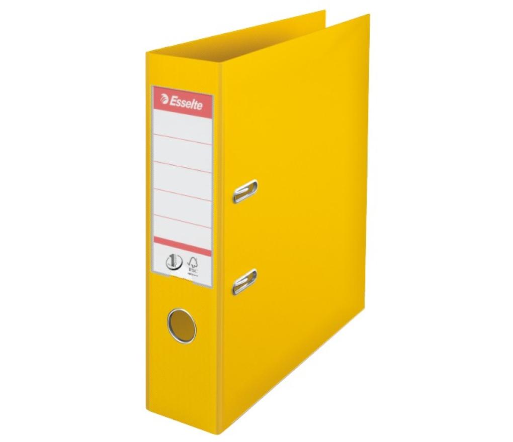 Klasseur A4 Esselte No.1 Power plastic 7,5 cm geel - Per stuk