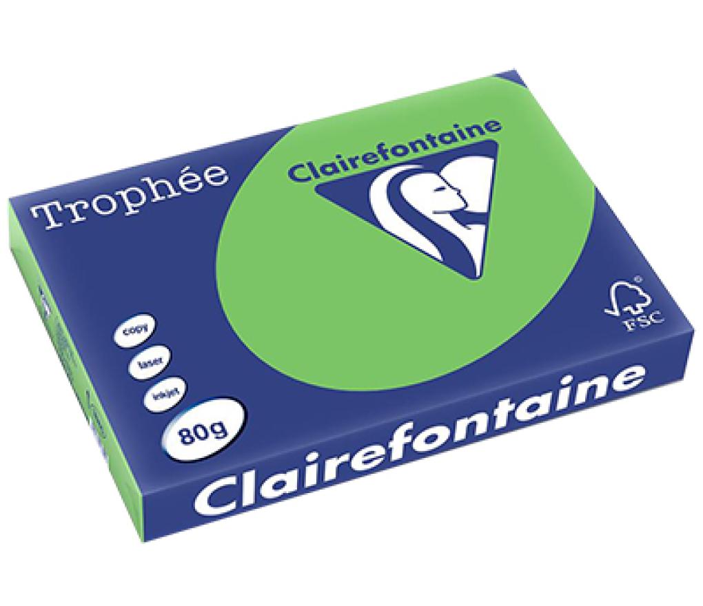 Kopieerpapier A3 80 g CLF Trophée intens 1885 grasgroen riem/500 - riem
