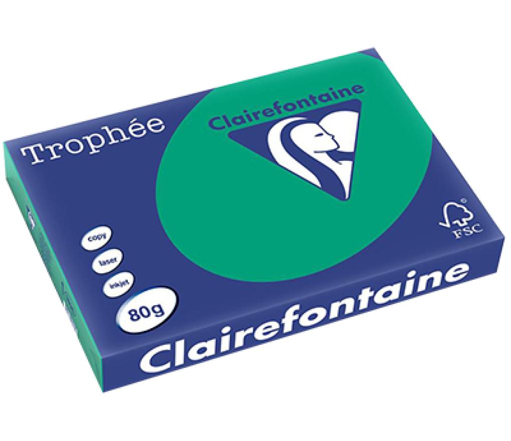 Kopieerpapier A3 80 g CLF Trophée intens 1896 dennengroen riem/500 - riem
