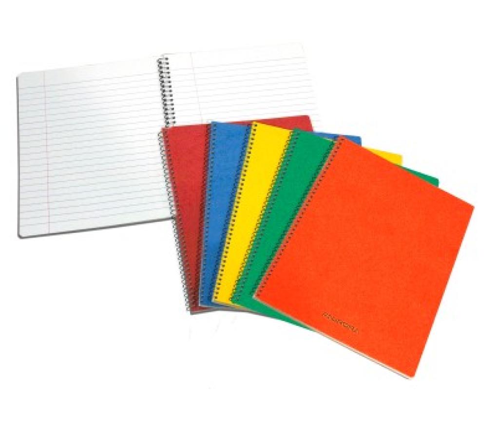 Spiraalschrift A5 160 x 210 mm gelijnd + marge 60 blad - Per stuk