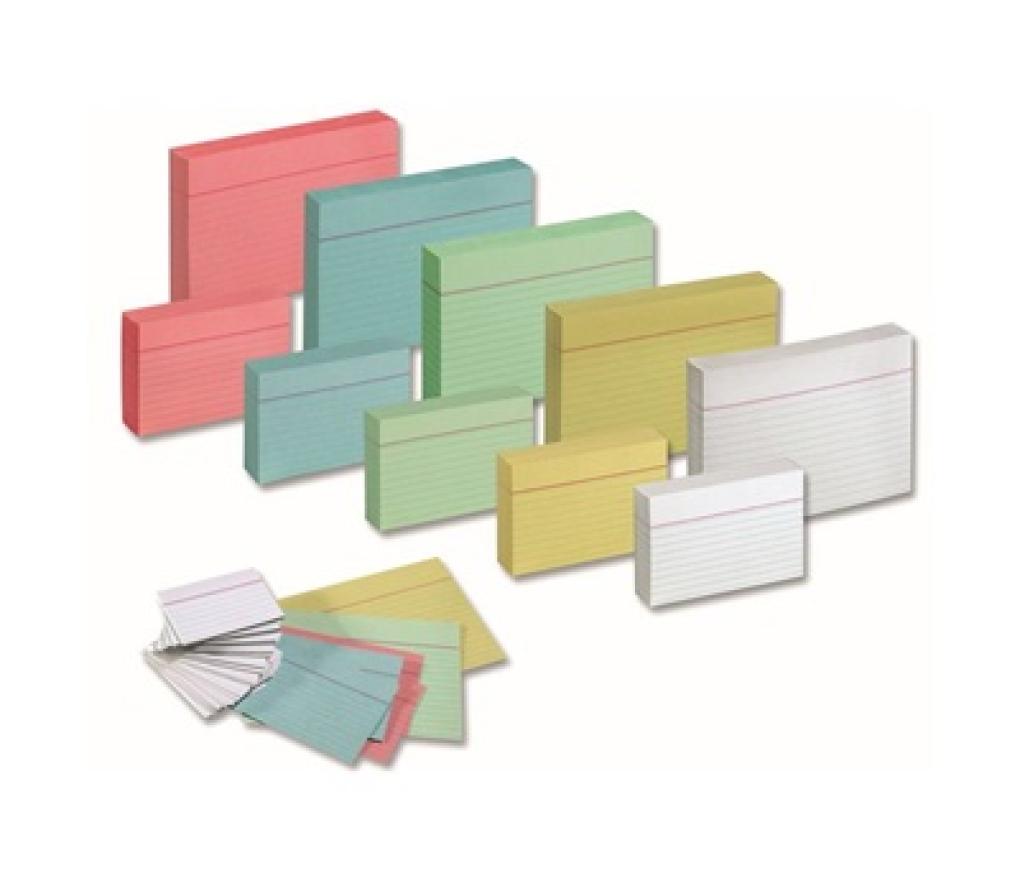 Steekkaart 75 x 125 mm wit geruit pak/100 - Per pak
