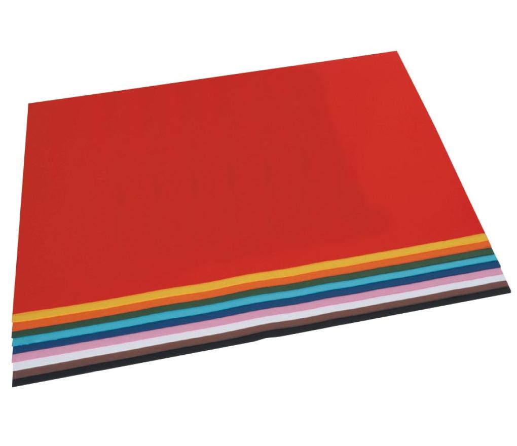 Tekenpapier 297 x 420 mm A3 160 g 10 kleuren assorti vel/250 - riem