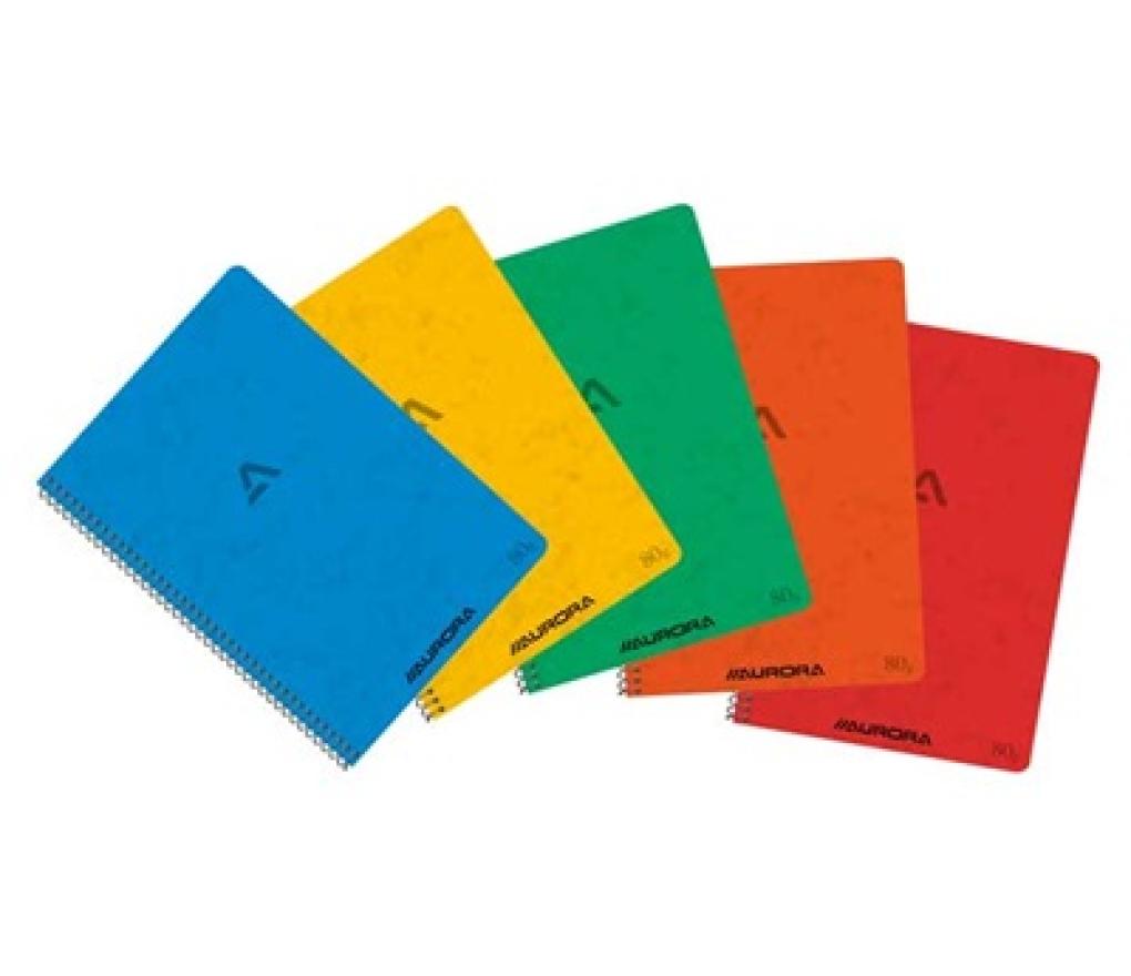 Zakboekje met spiraal 140 x 220 mm geruit - Per stuk
