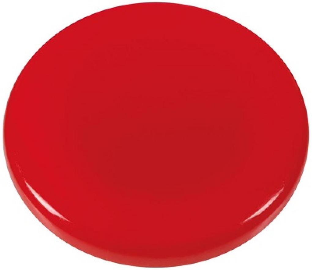 Magneet 30 mm diameter rood doos/10 - Per pak