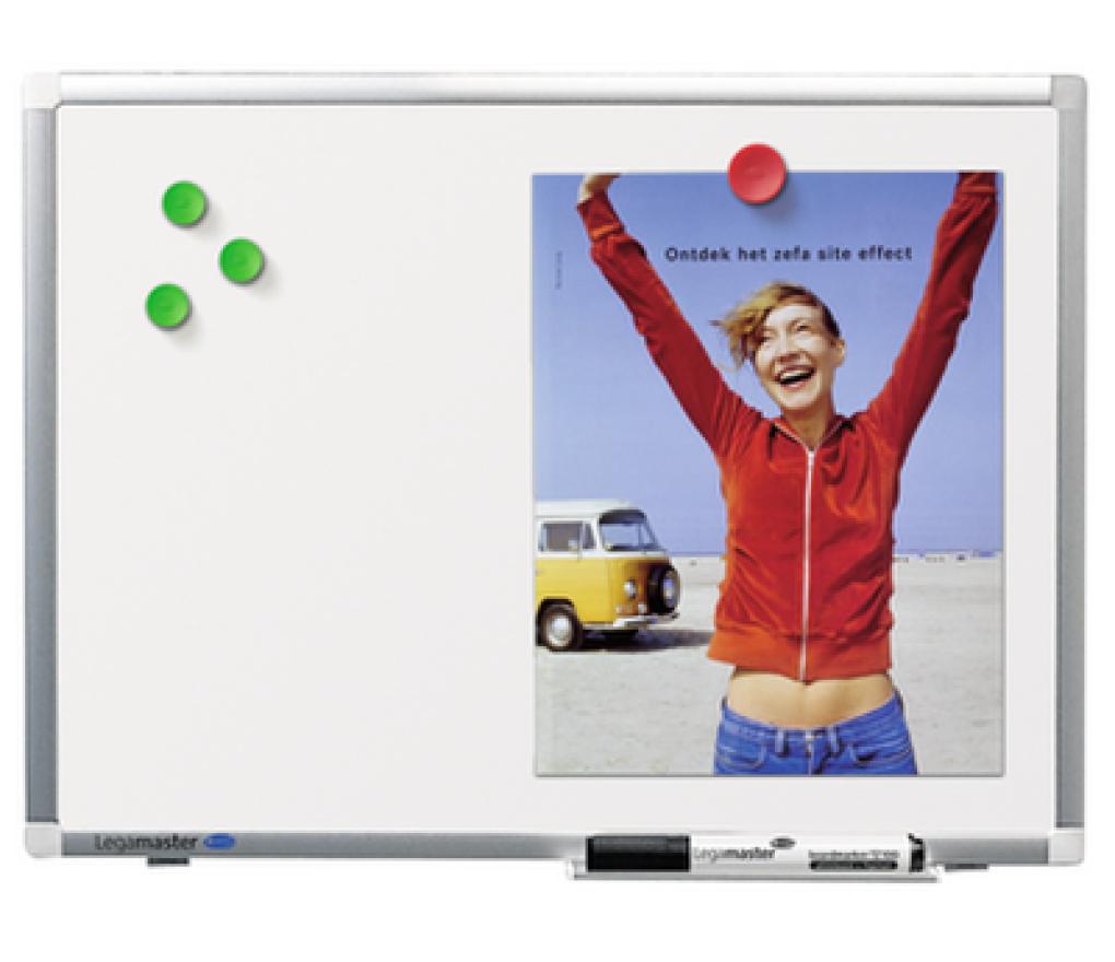 Whiteboard emaille magnetisch aluminium frame Premium Plus 120 x 150 cm - Per stuk