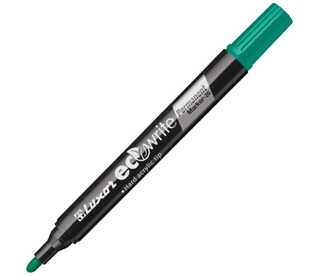 Alcoholstift economy 70 Ecowrite ronde punt 1,5 mm groen - Per stuk